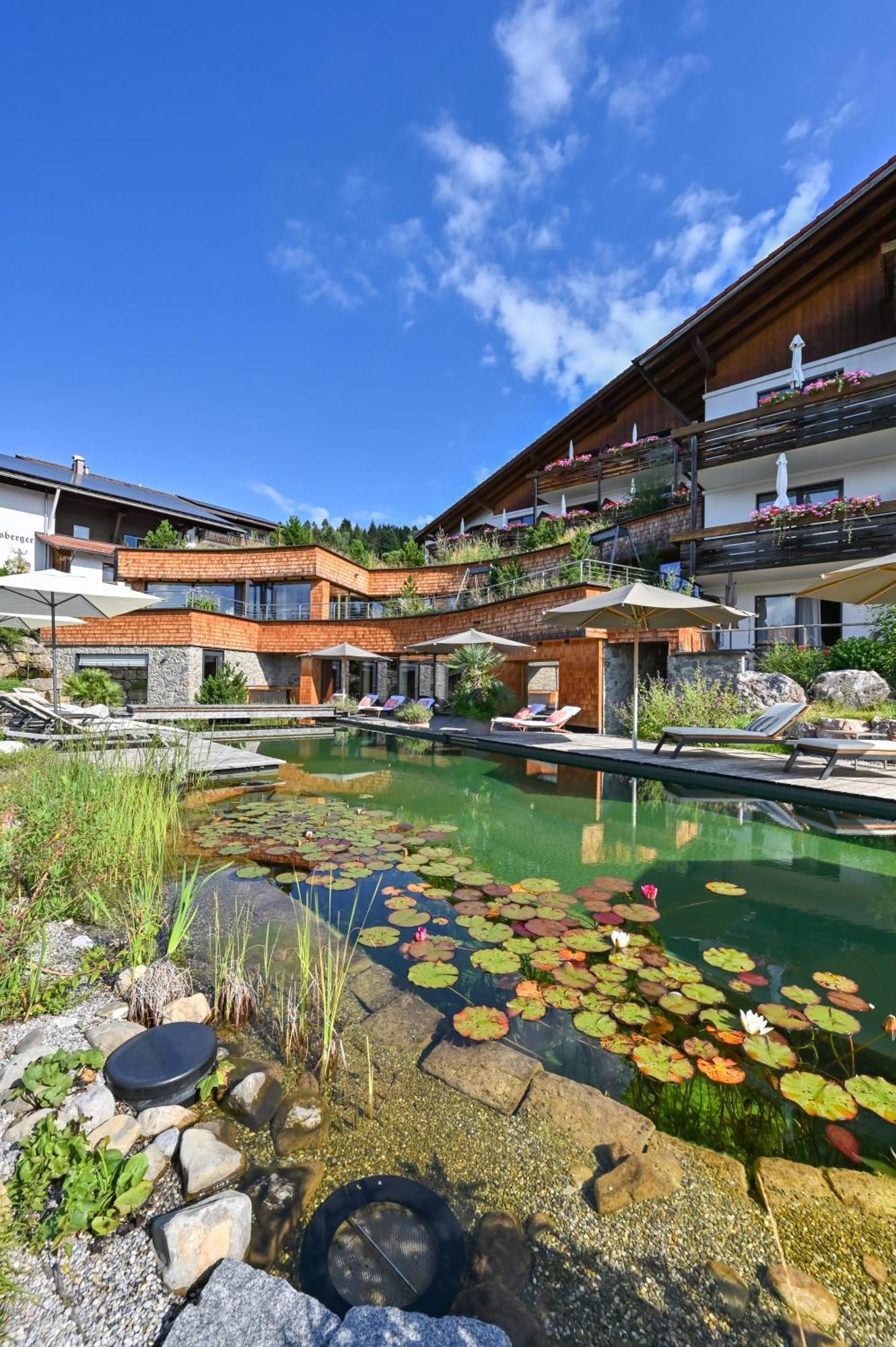 Bio- und Wellnesshotel Eggensberger Füssen Exterior foto